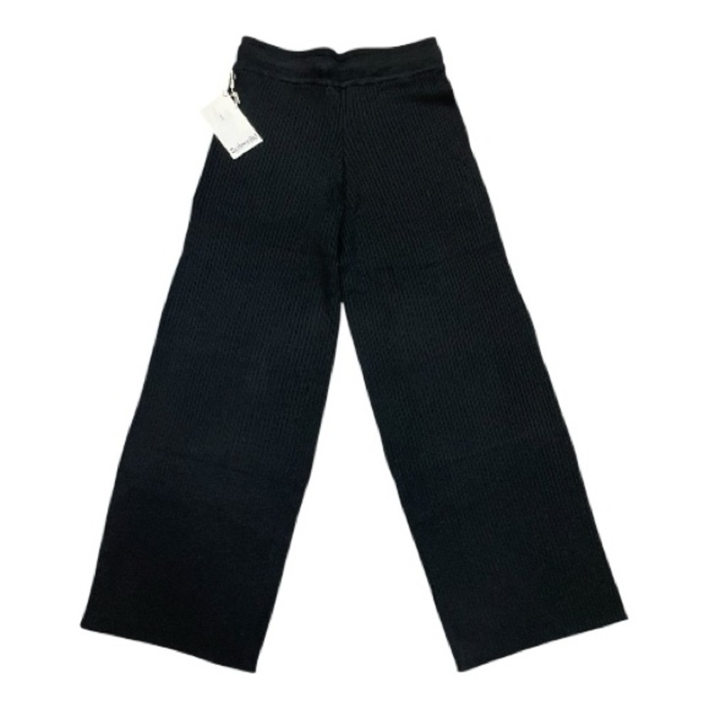 Splendid Georgie Ribbed Wide Leg Crop Sweater Pants NWT - Picture 5 of 16